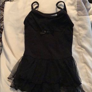 Ballet leotards. Black.